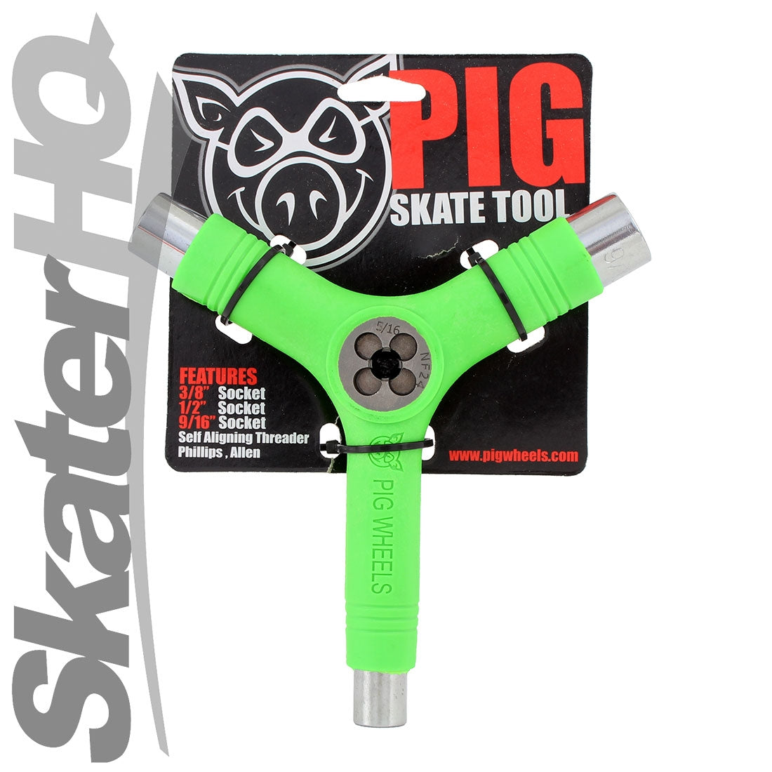 PIG Rethreading Y-Tool - Green Skate Tool