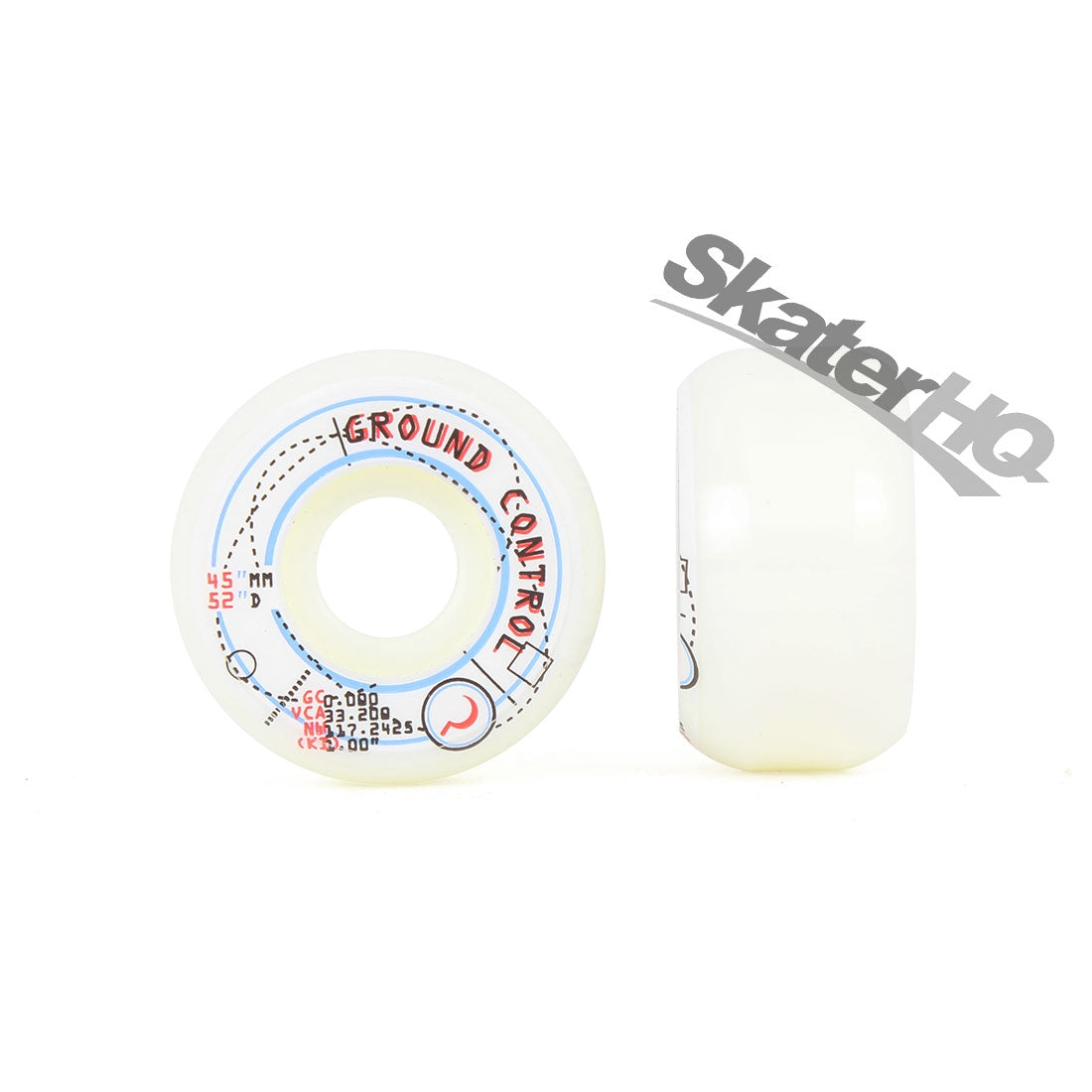 Ground Control Micro Anti-Rockers 45mm 4pk Inline Aggressive Wheels