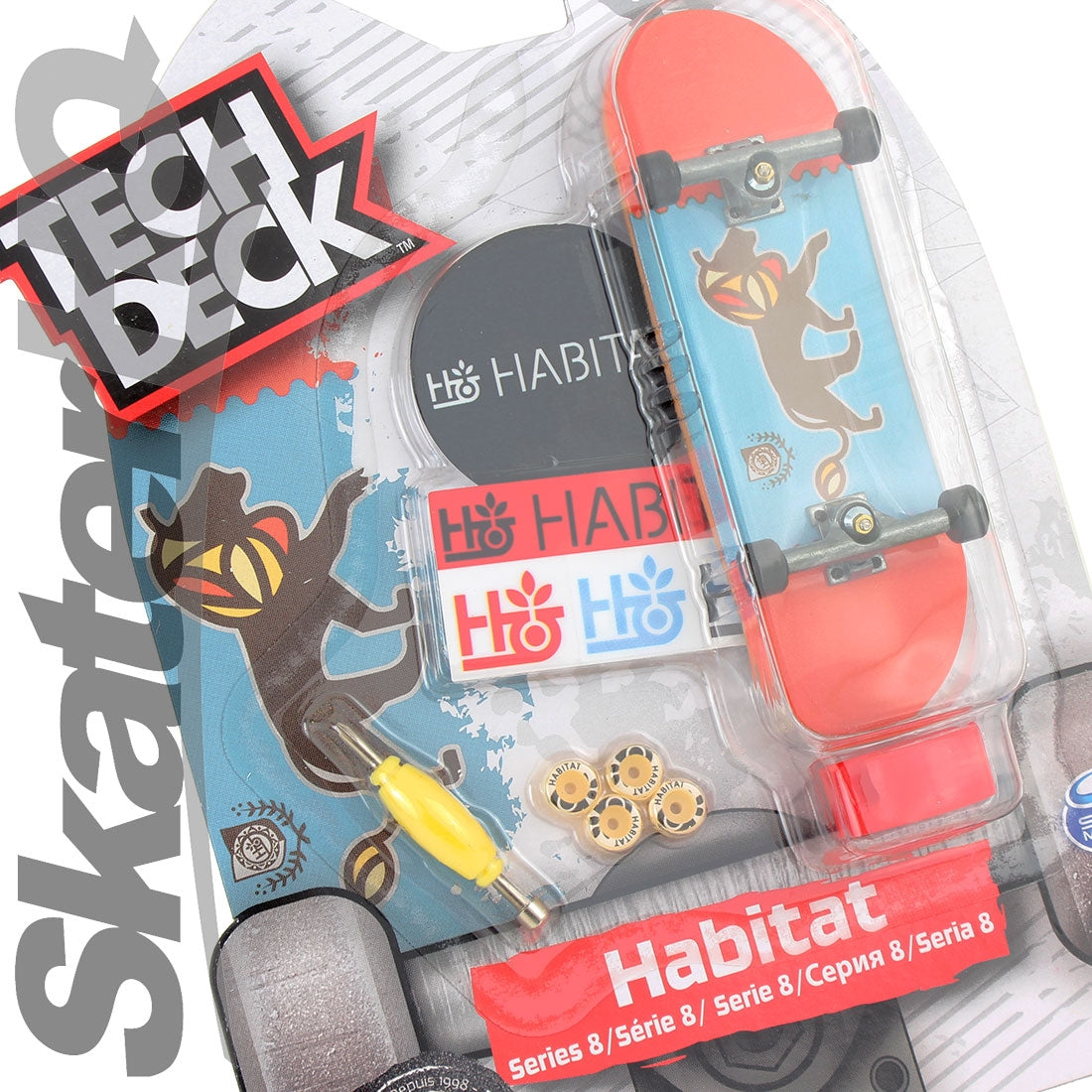 Tech Deck S8 - Habitat - Lion Skateboard Accessories
