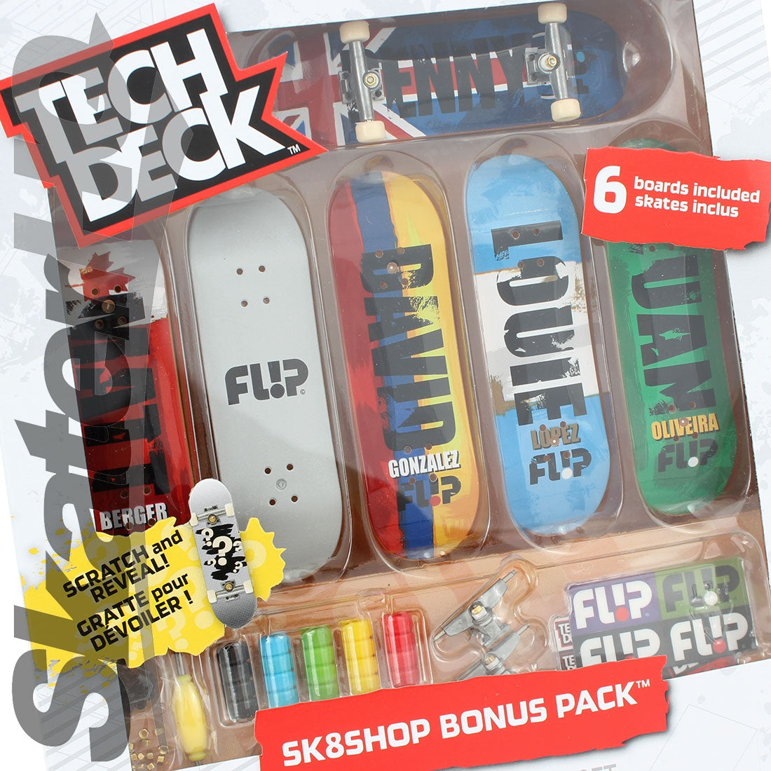 Tech Deck Sk8shop Pack - Flip Skateboard Accessories