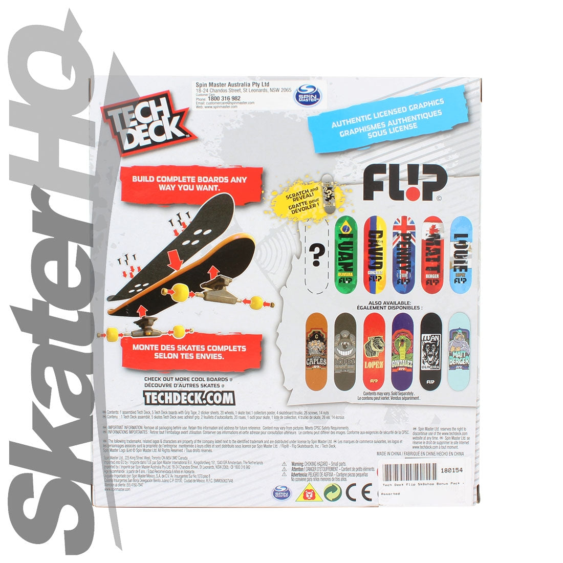Tech Deck Sk8shop Pack - Flip Skateboard Accessories