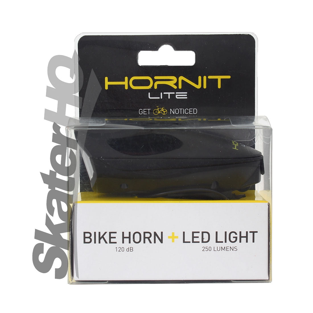 Hornit Lite Bike Horn & Light - Black Scooter Accessories