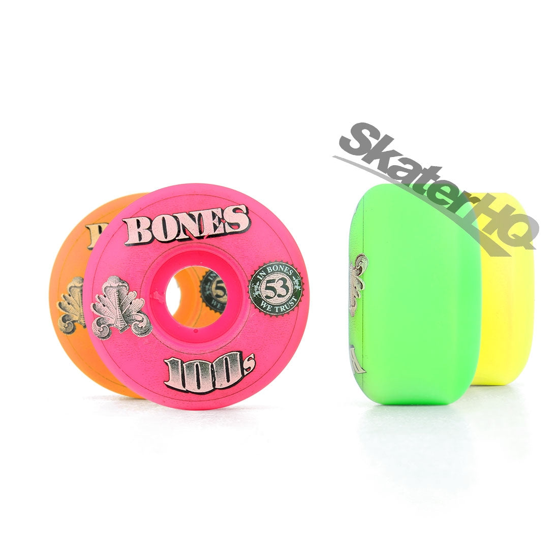 Bones OG 100s Money 53mm - Multicolour Skateboard Wheels