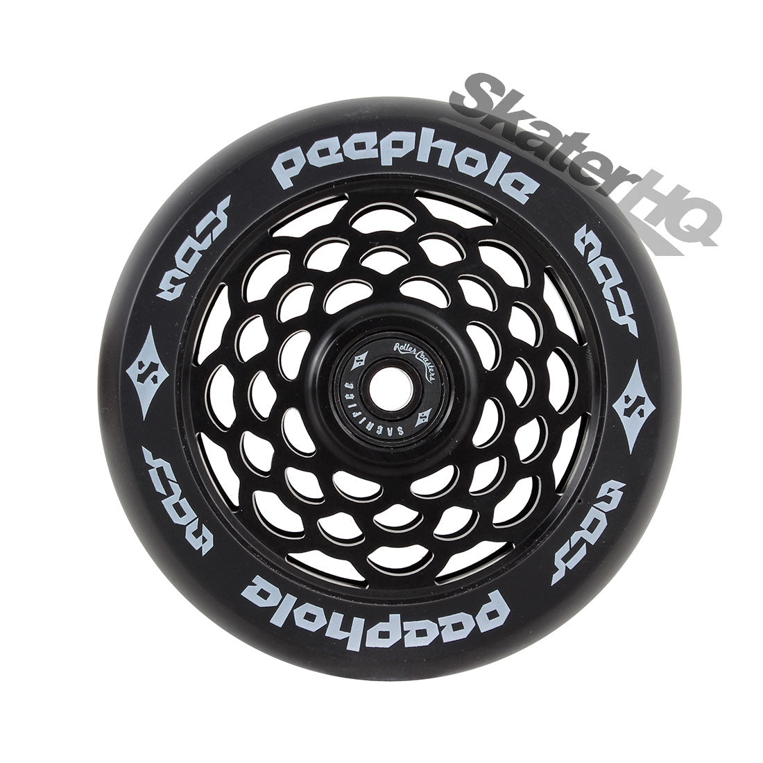 Sacrifice Spy PeepHole 110mm Wheel - All Black Scooter Wheels