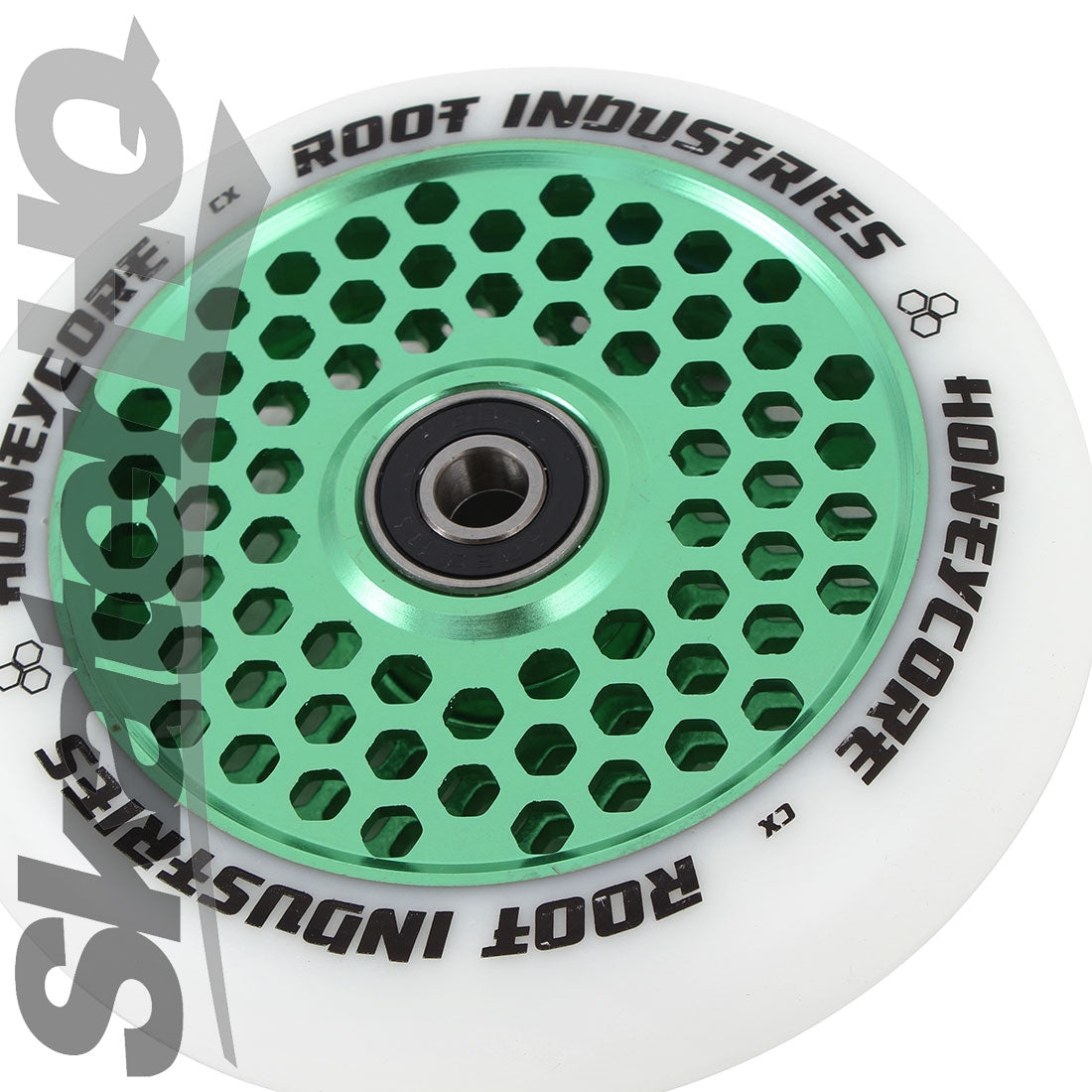 Root Industries Honey Core 110mm - White/Green Scooter Wheels