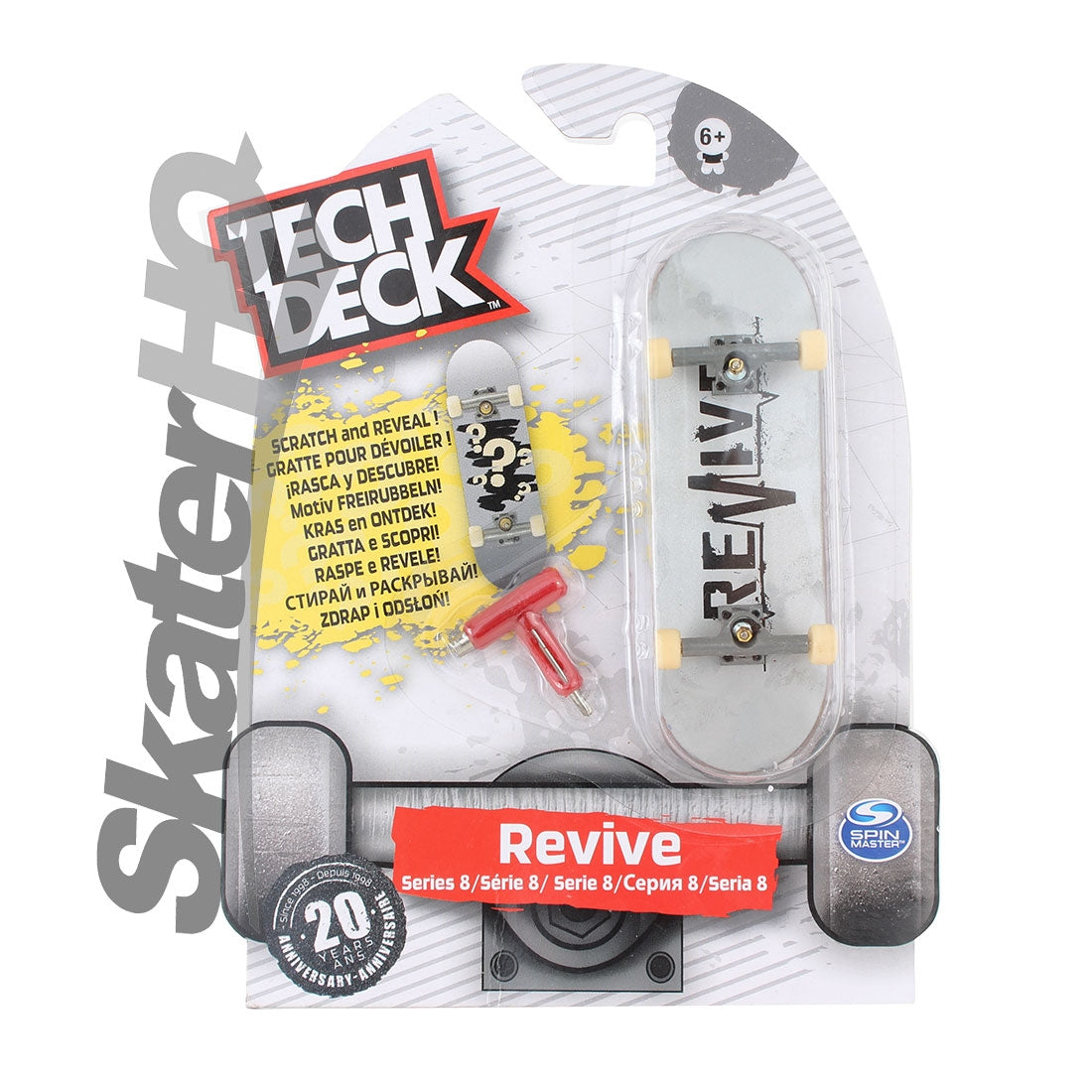 Tech Deck Series 8 - Revive - Scratch Reveal Skateboard Accessories