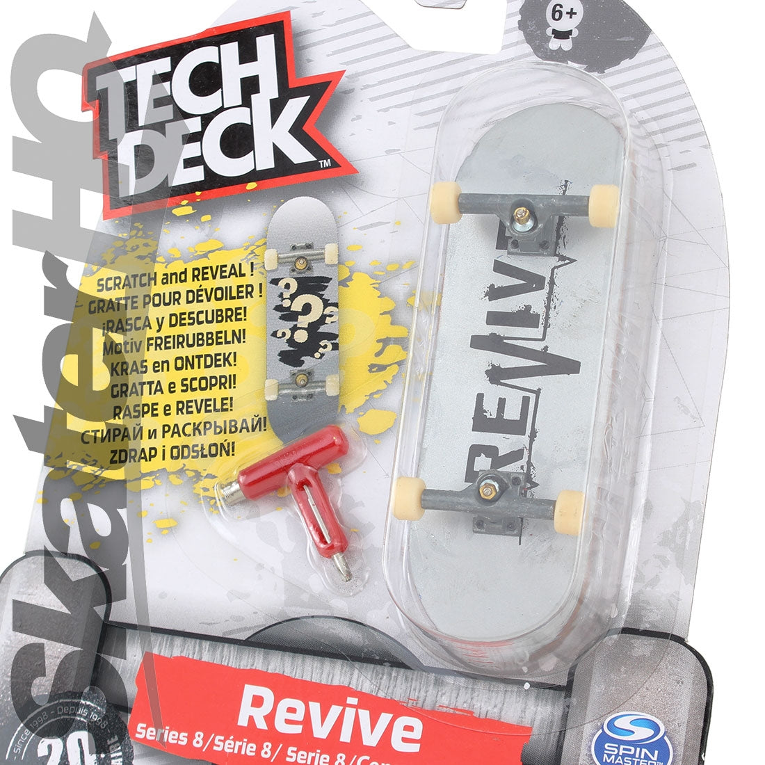 Tech Deck Series 8 - Revive - Scratch Reveal Skateboard Accessories