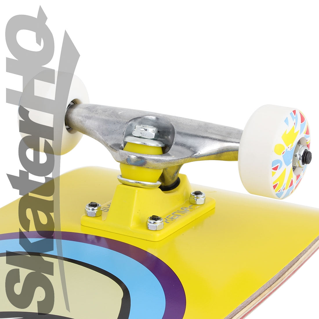 Alien Workshop Believe 7.75 Complete - Yellow/Purple Skateboard Completes Modern Street