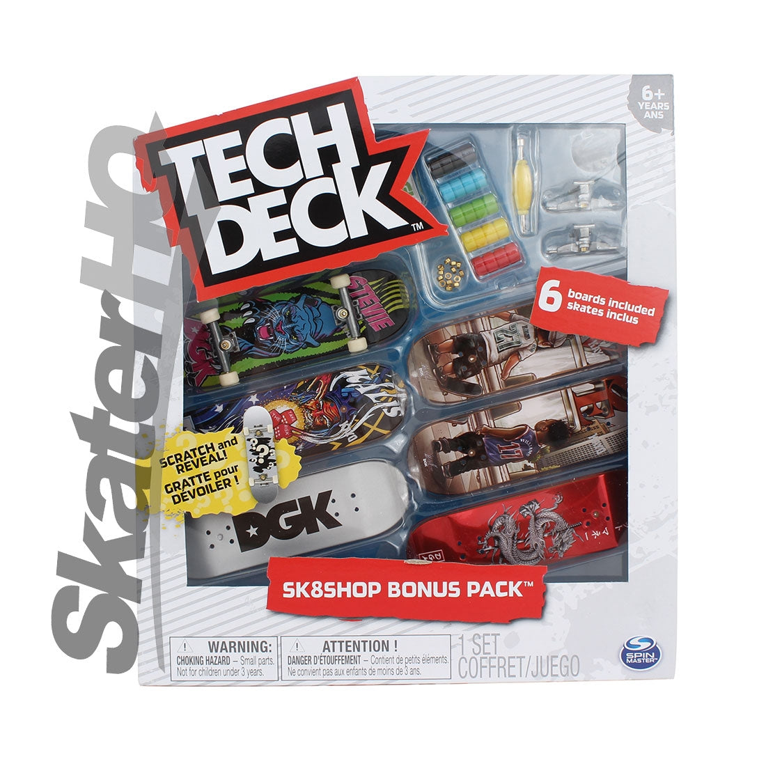 Tech Deck Sk8shop Pack - DGK Skateboard Accessories