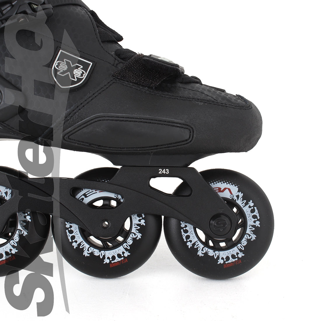 Seba Trix 2 16 80 Black 10US/EU43 Inline Rec Skates