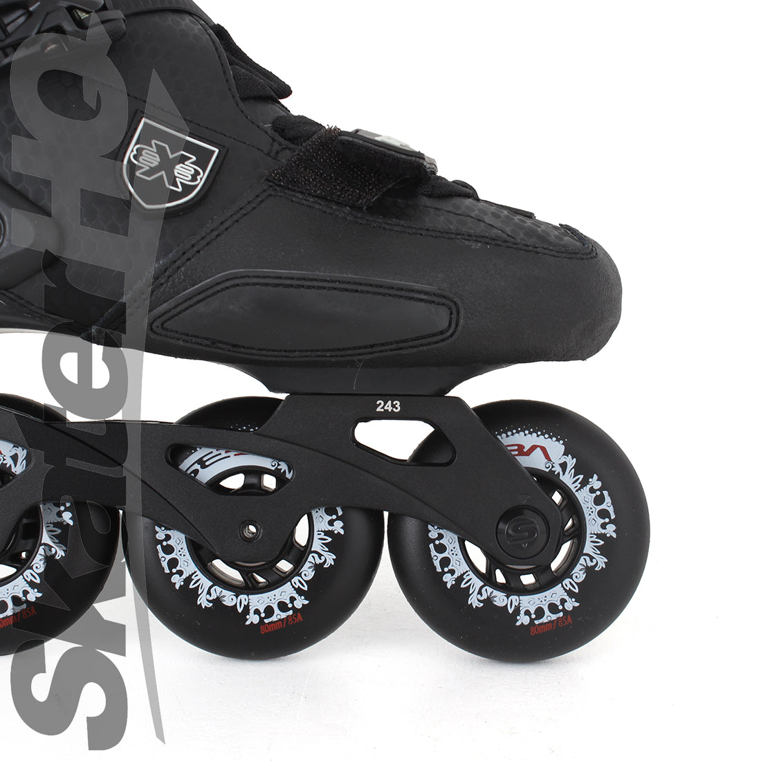 Seba Trix 2 16 80 Black 12US/EU46 Inline Rec Skates