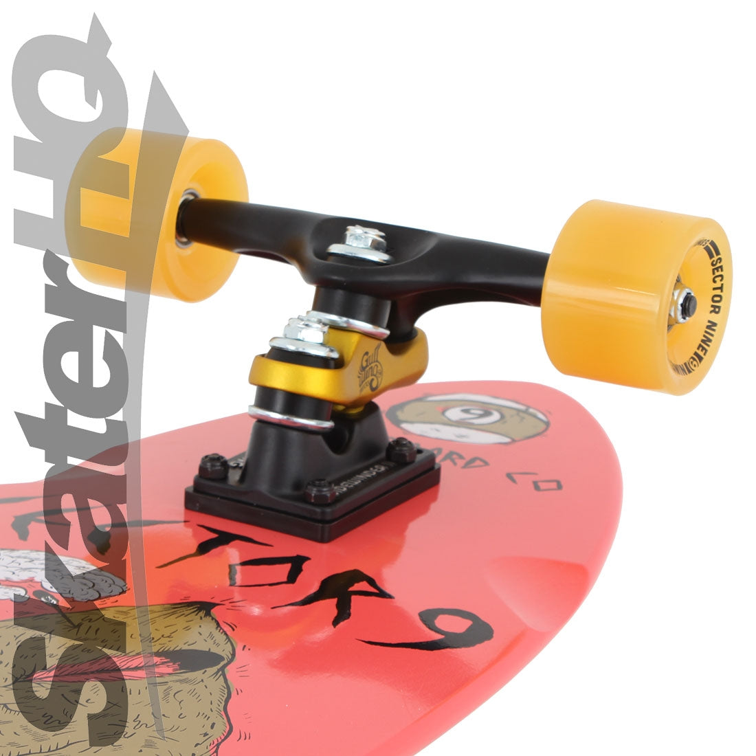 Sector 9 SKC Downfall 34 Complete Skateboard Compl Cruisers