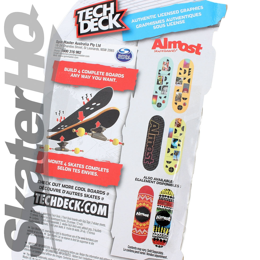 Tech Deck 4pk Ultra DLX - Almost Skateboard Accessories