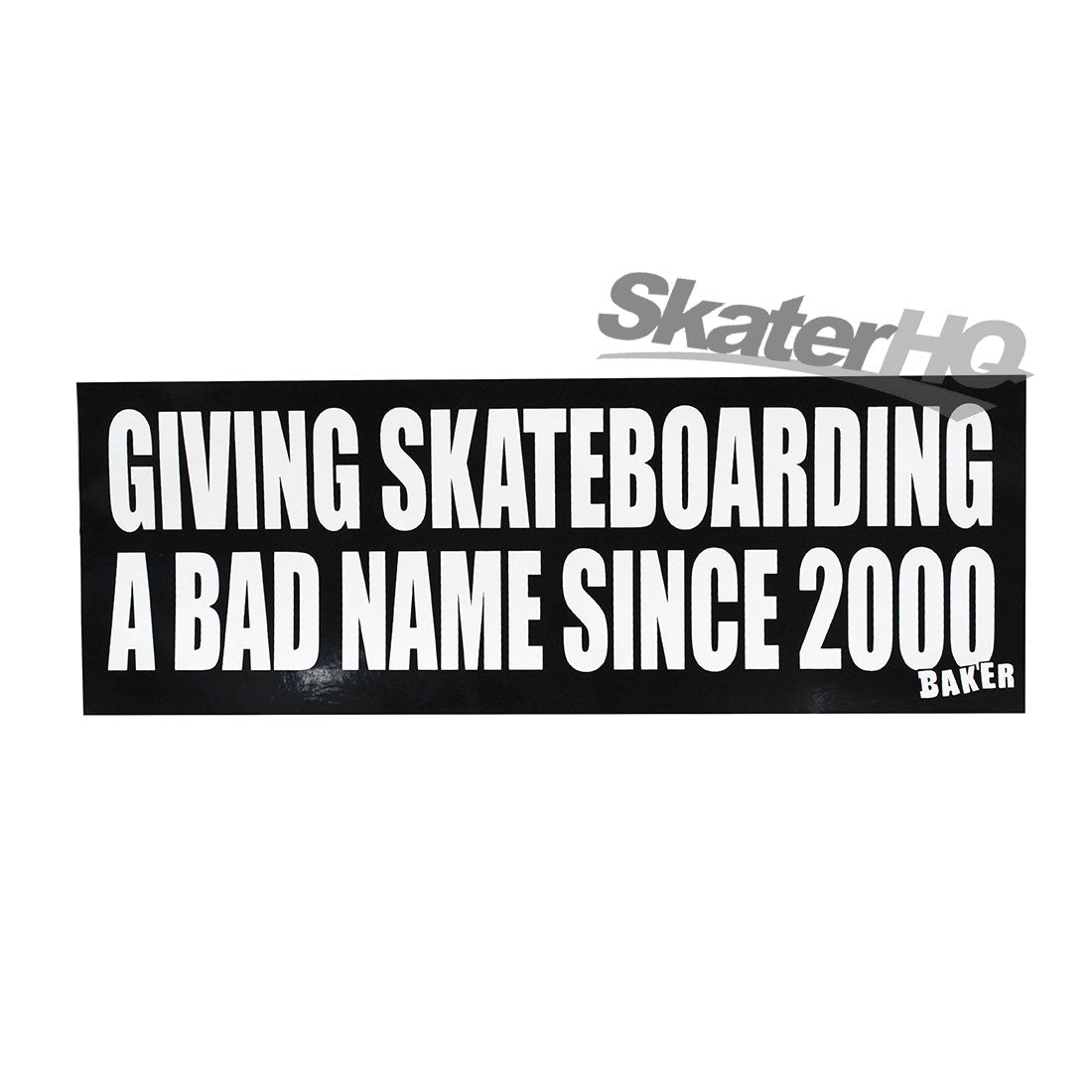 Baker Bad Name Bumper Sticker Stickers