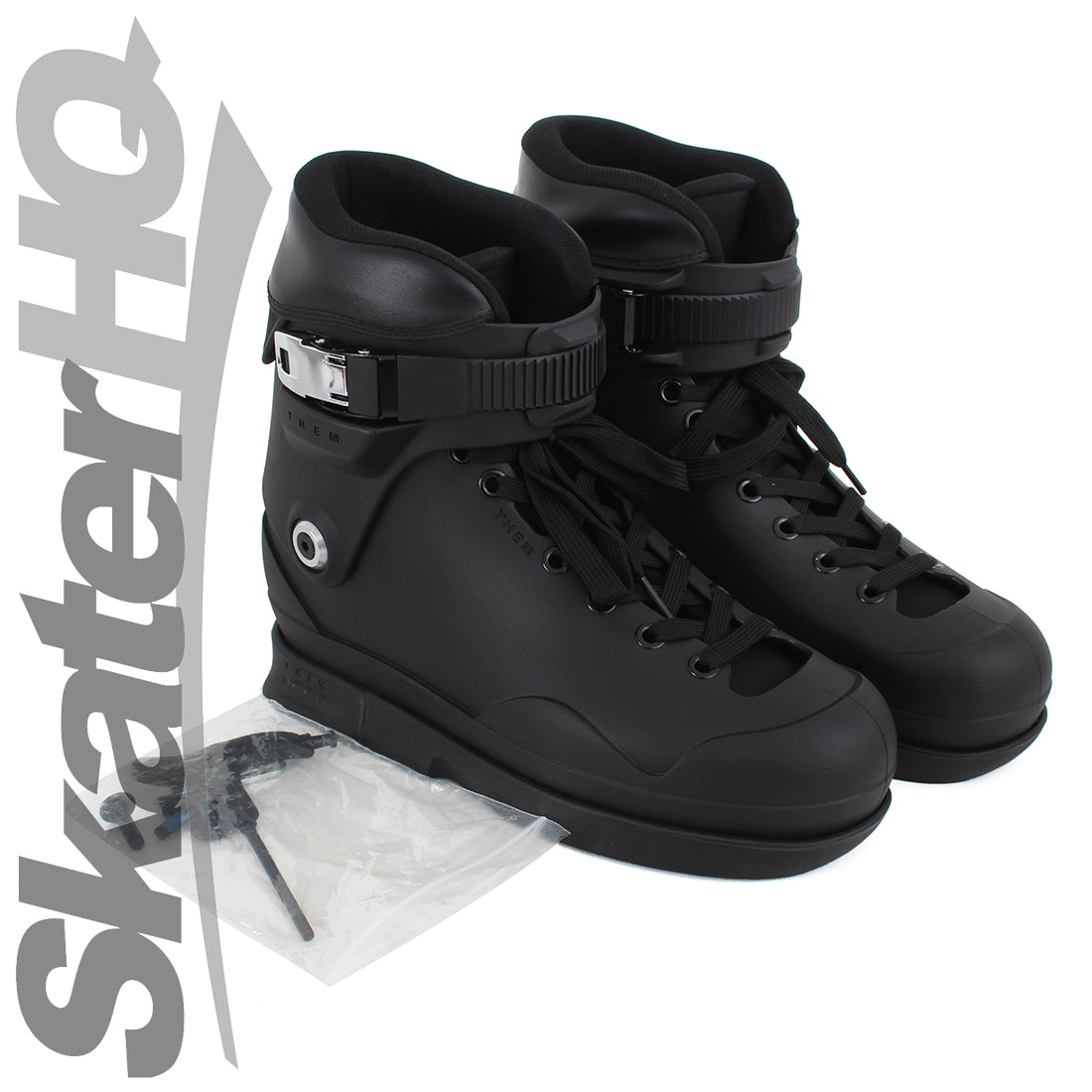 THEM 909 Boot Black 9-10US Inline Aggressive Skates