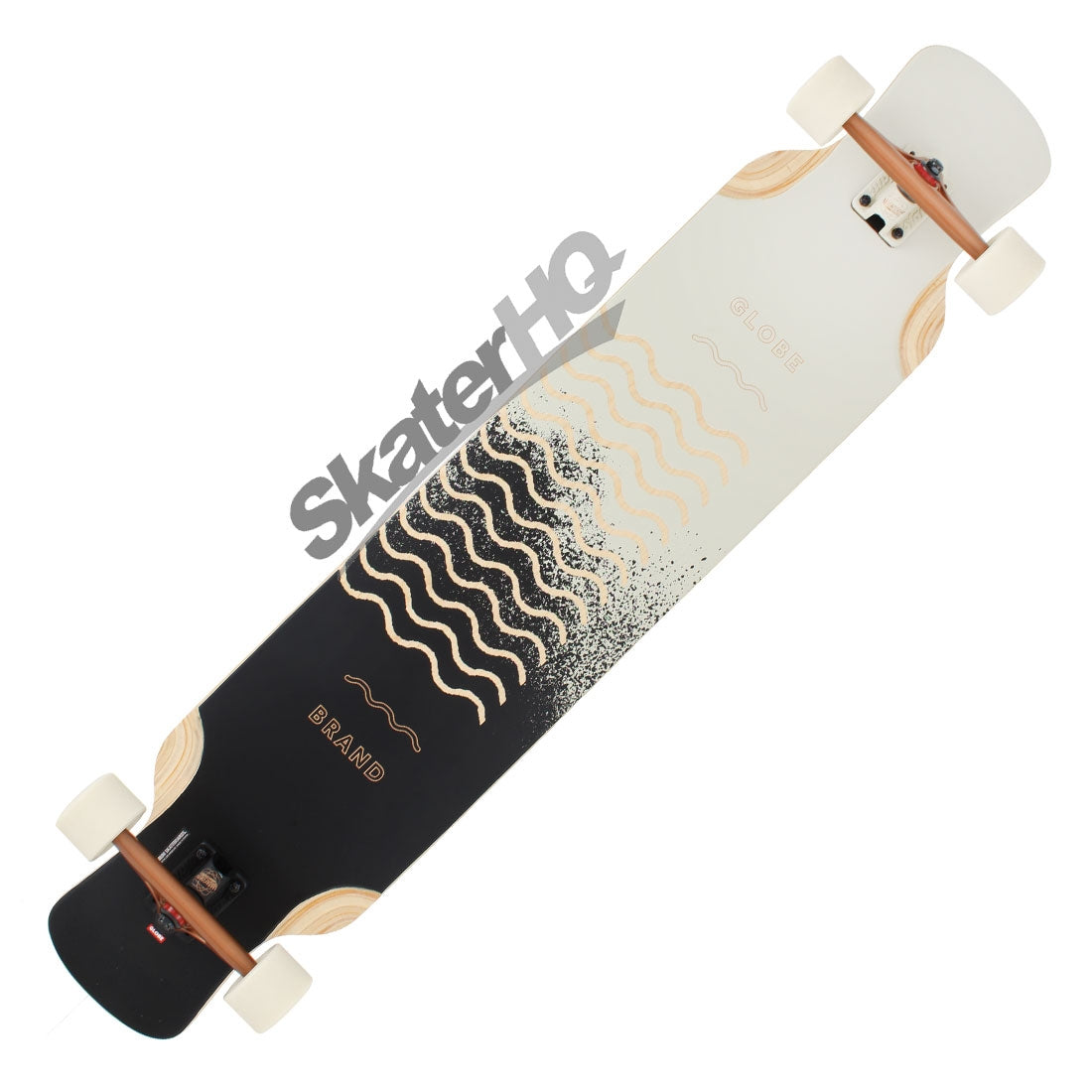 Globe Geminon XL 47 - Spray Wave/Black Copper Skateboard Completes Longboards