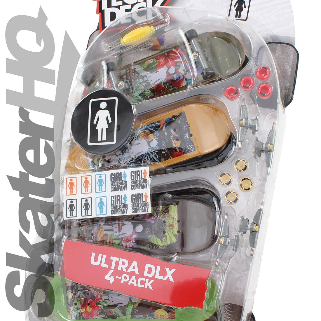 Tech Deck 4pk Ultra DLX - Girl Skateboard Accessories