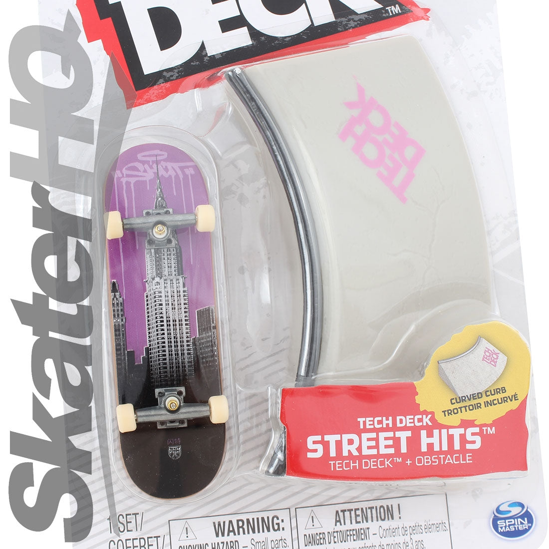 Tech Deck Street Hits - Curved Curb Skateboard Accessories