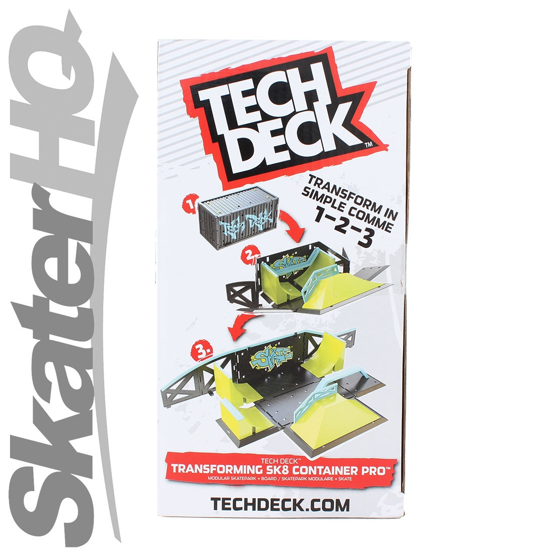 Tech Deck Transforming SK8 Container PRO Set Skateboard Accessories