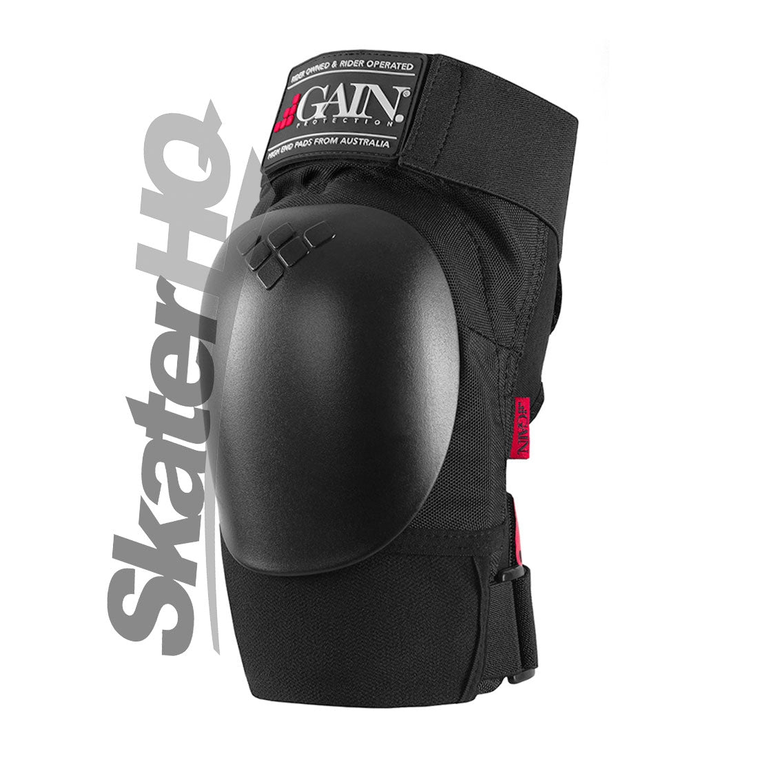 GAIN Shield Knee Pads - Black - S Protective Gear