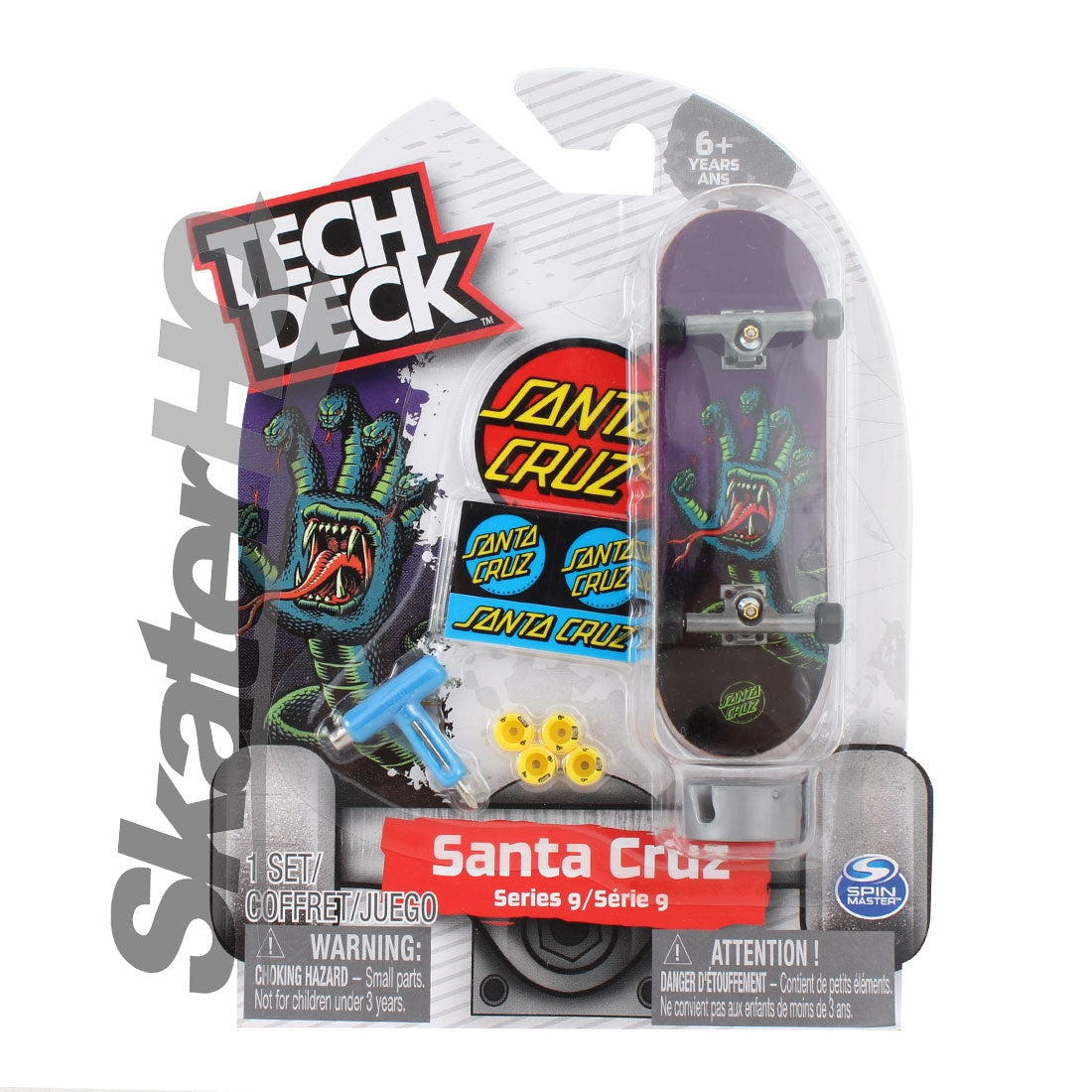Tech Deck Series 9 - Santa Cruz - Hydra Hand Skateboard Accessories