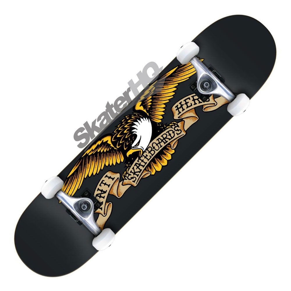 Antihero Classic Eagle 8.25 Complete Black Skateboard Completes Modern Street