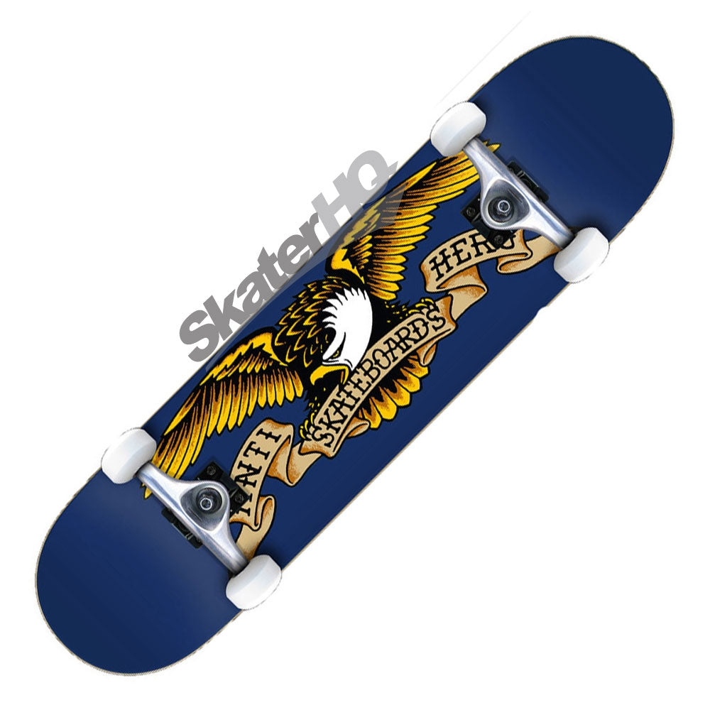Antihero Classic Eagle 7.75 Complete Navy Skateboard Completes Modern Street