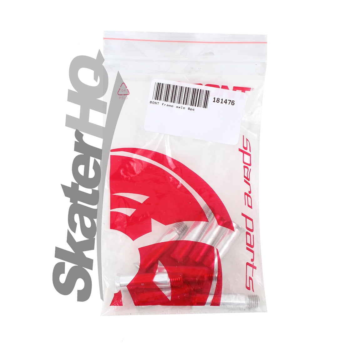 Bont Frame Axle Set 8pk Inline Hardware and Parts