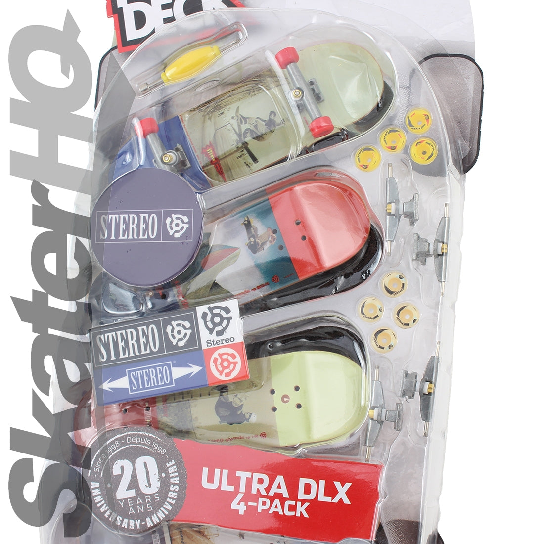 Tech Deck 4pk Ultra DLX - Stereo Skateboard Accessories