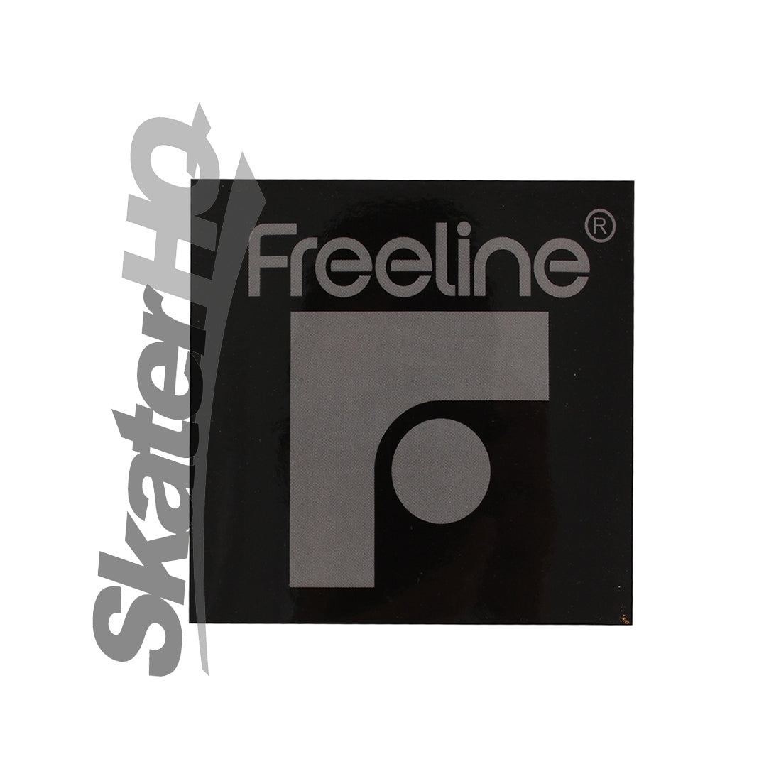 Freeline Logo Sticker - Black/Grey Stickers