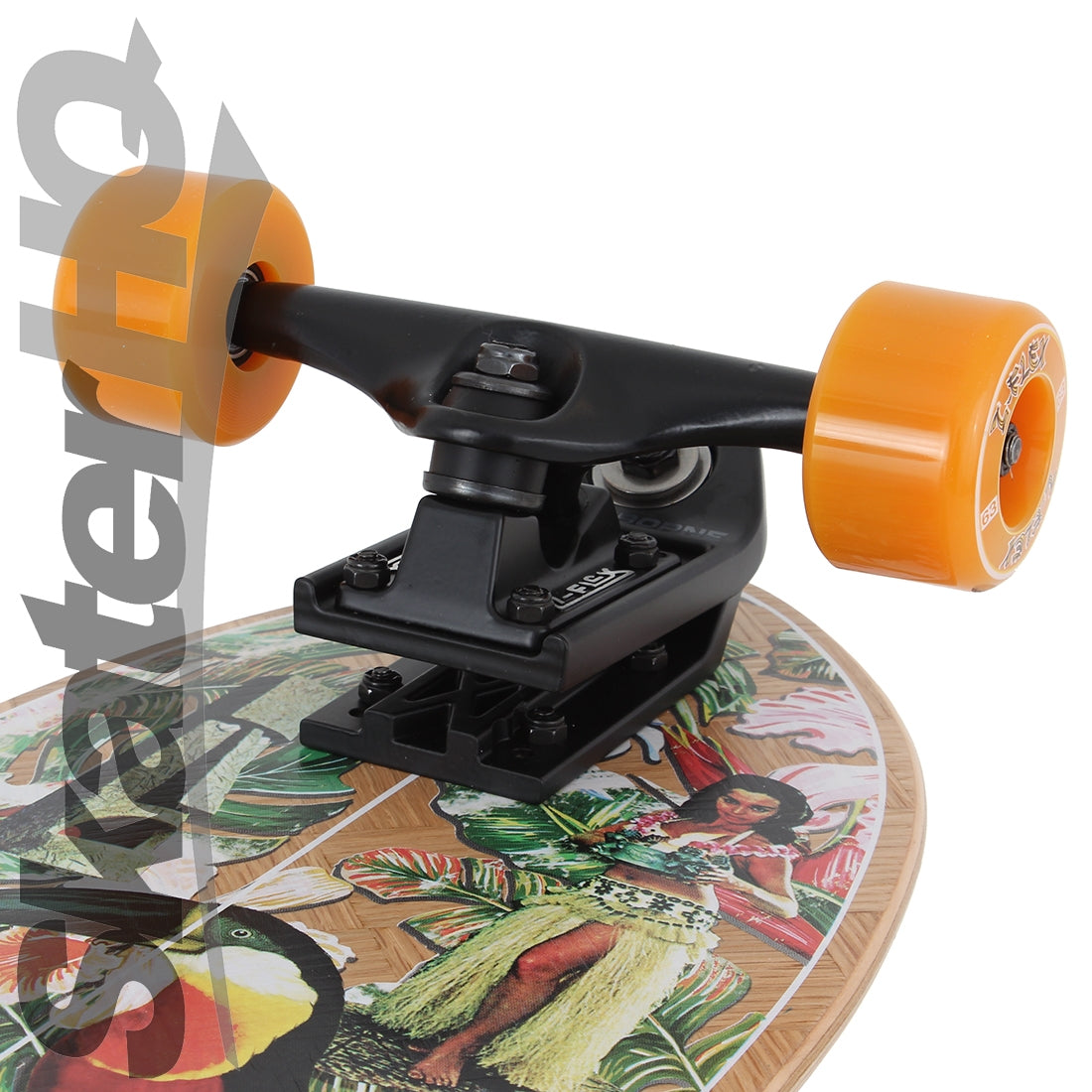 Z-Flex Banana Train 31 Surfskate Fish Complete Skateboard Compl Carving and Specialty