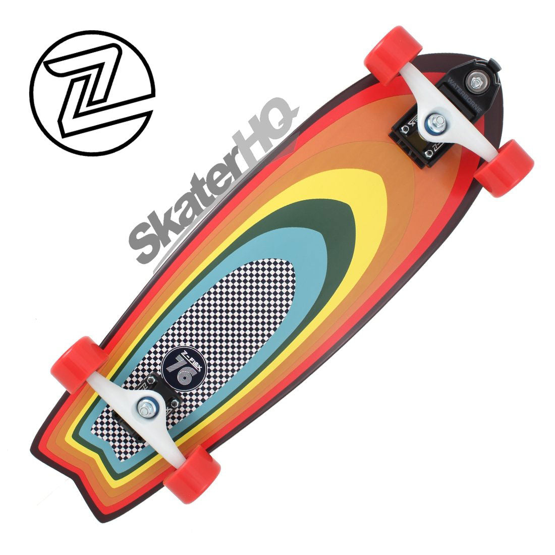Z-Flex Surf-A-Gogo 31 Surfskate Fish Complete Skateboard Compl Carving and Specialty