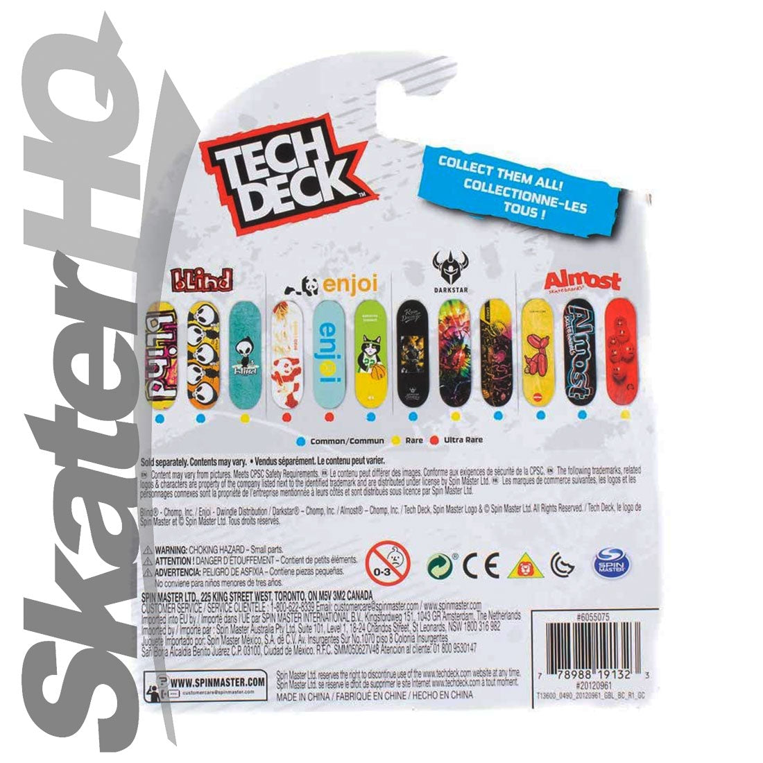 Tech Deck Series 11 - Enjoi - Frowny Face Skateboard Accessories