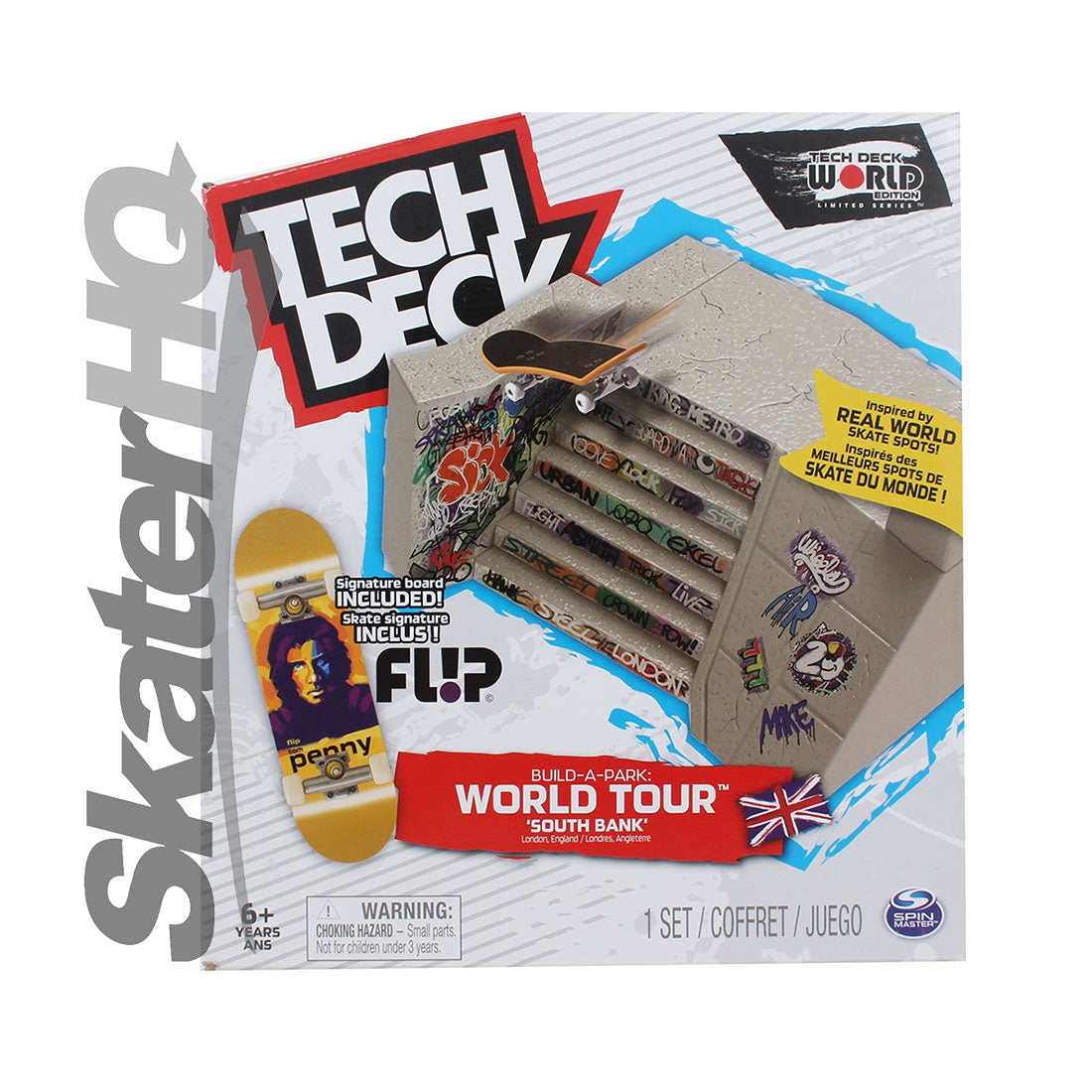 Tech Deck Street Spots WTE - UK South Bank Skateboard Accessories