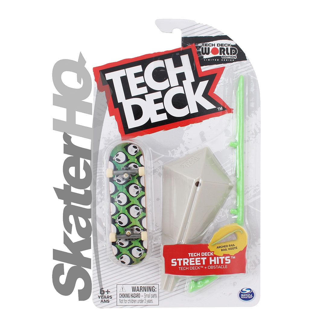 Tech Deck Street Hits WTE - Arched Rail Skateboard Accessories