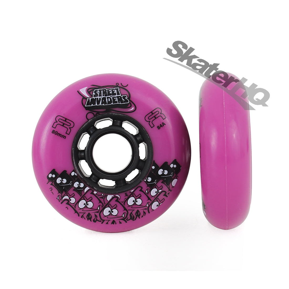 FR Street Invader 80mm 84a 4pk - Cerise Inline Rec Wheels