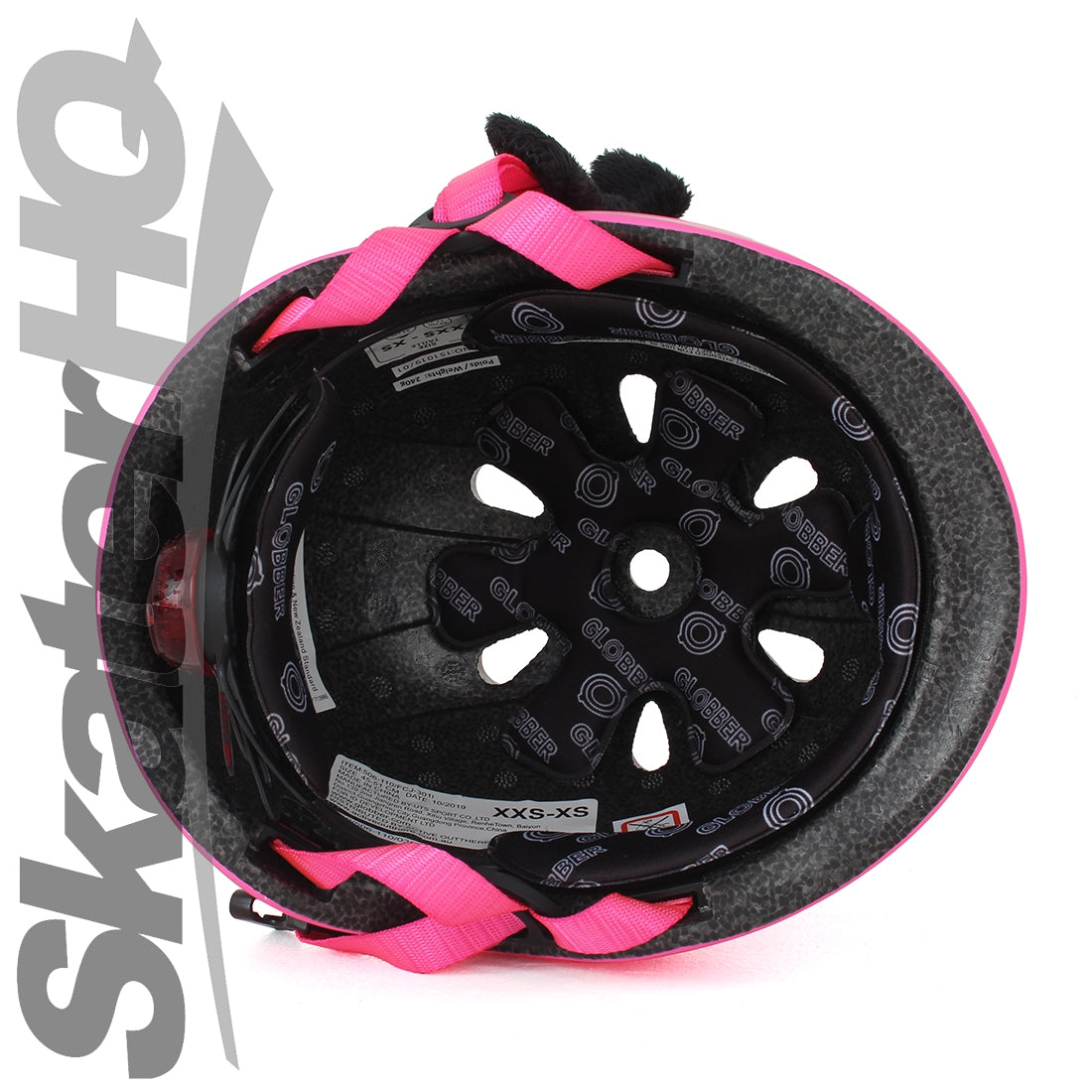 Globber LED Toddler Helmet - Deep Pink - XXS/XS Helmets