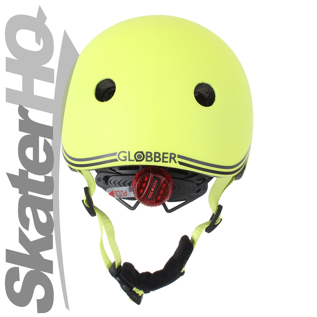 Globber LED Toddler Helmet - Lime Green - XXS/XS Helmets