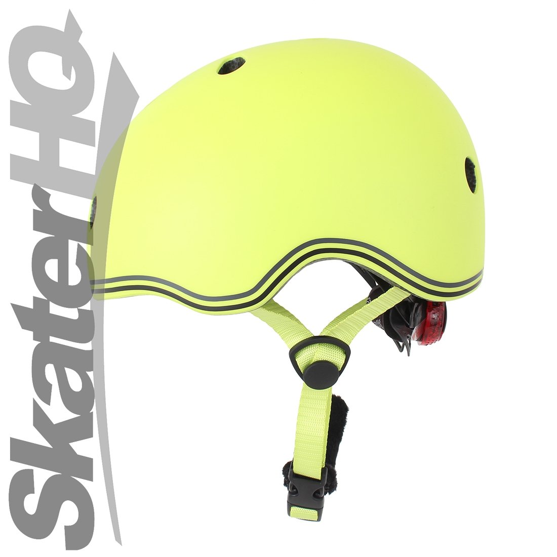 Globber LED Kids Helmet - Lime Green - XS/S Helmets