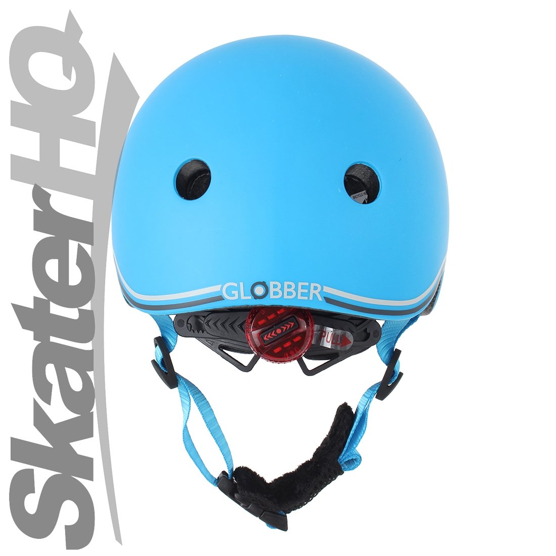 Globber LED Kids Helmet - Sky Blue - XS/S Helmets