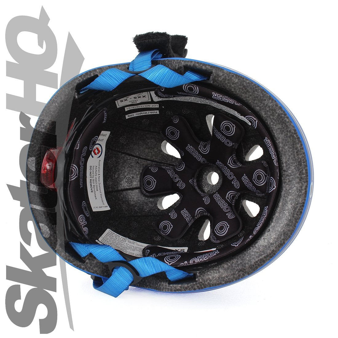 Globber LED Kids Helmet - Navy Blue - XS/S Helmets