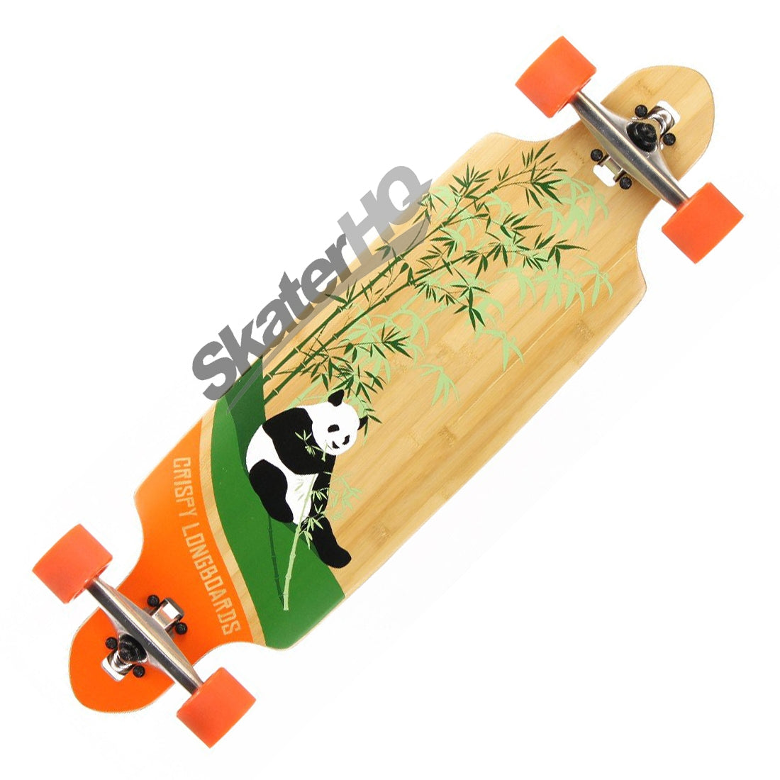 Crispy Drop Thru 36 Complete - Orange Skateboard Completes Longboards