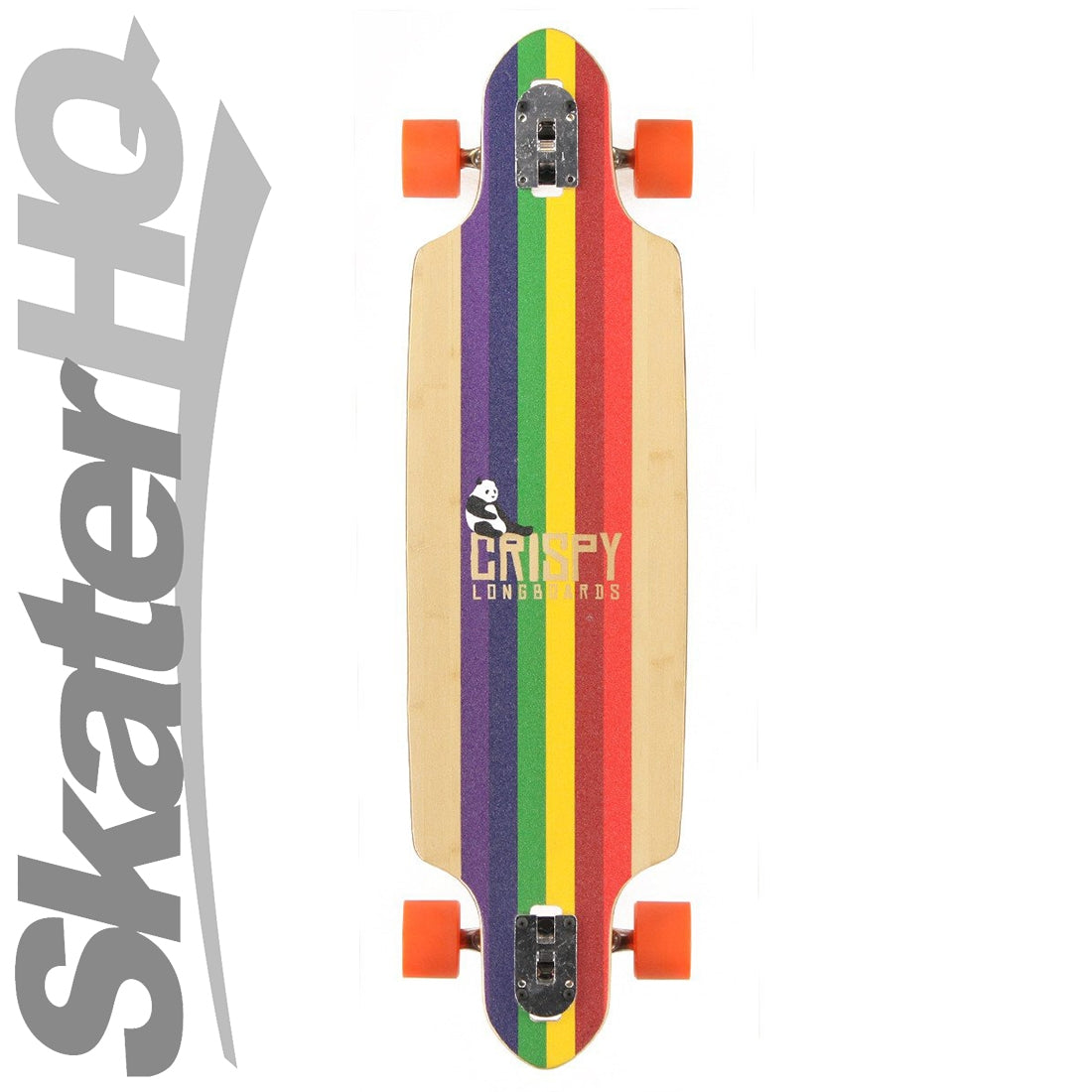 Crispy Drop Thru 36 Complete - Orange Skateboard Completes Longboards
