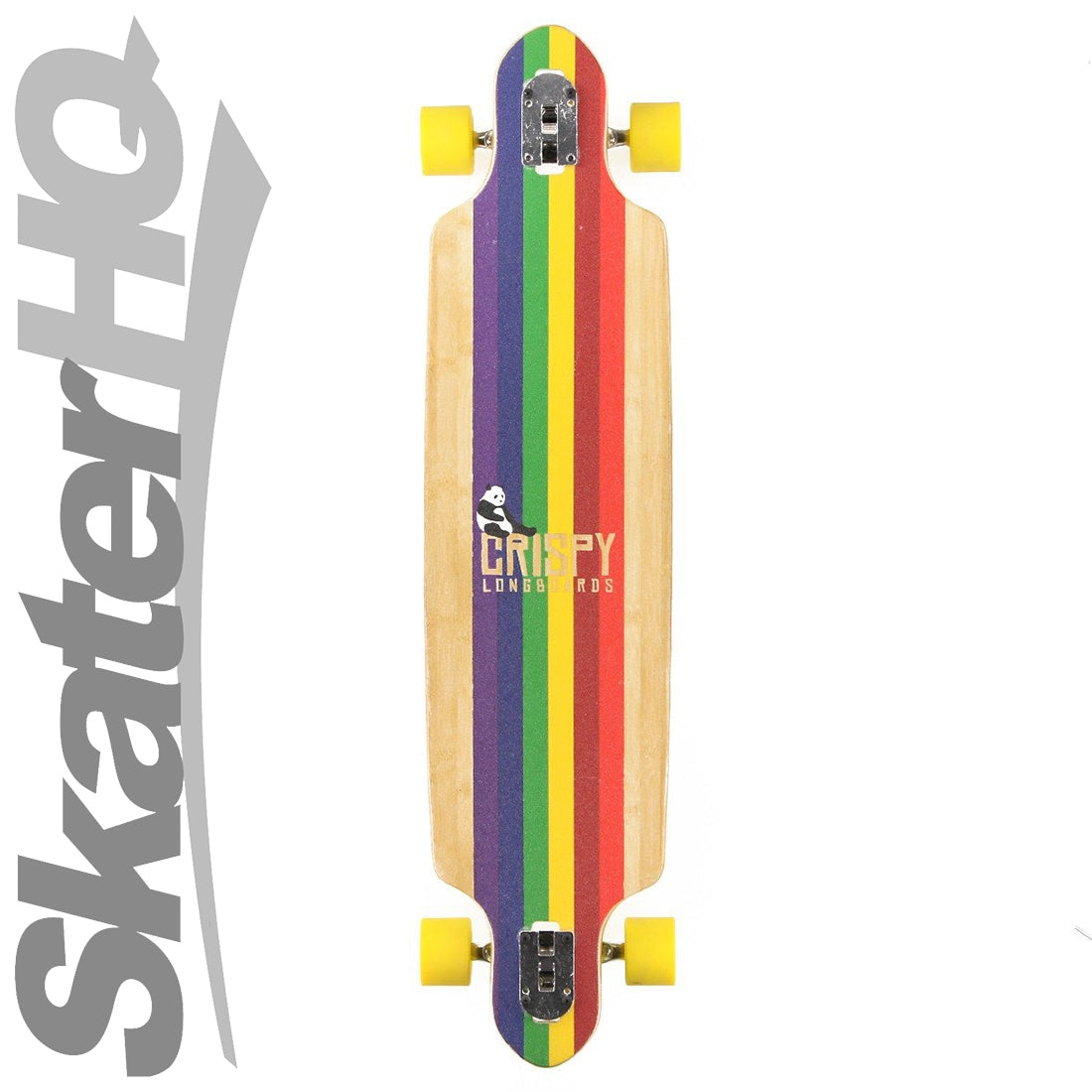 Crispy Drop Thru 41 Complete - Yellow Skateboard Completes Longboards