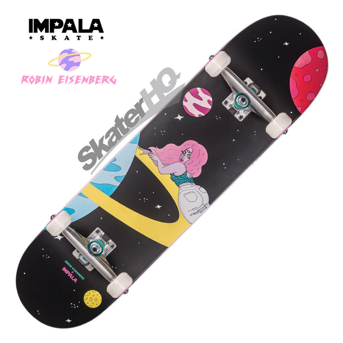Impala Saturn Robin Eisenberg Space 8.25 Complete Skateboard Completes Modern Street