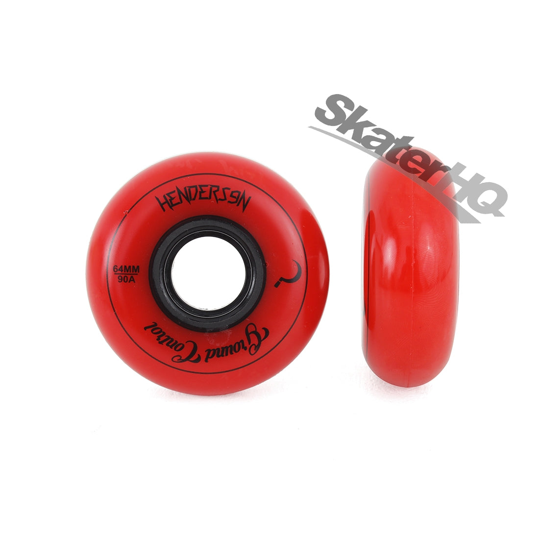 GC Henderson 64mm/90a 4pk - Red Inline Aggressive Wheels