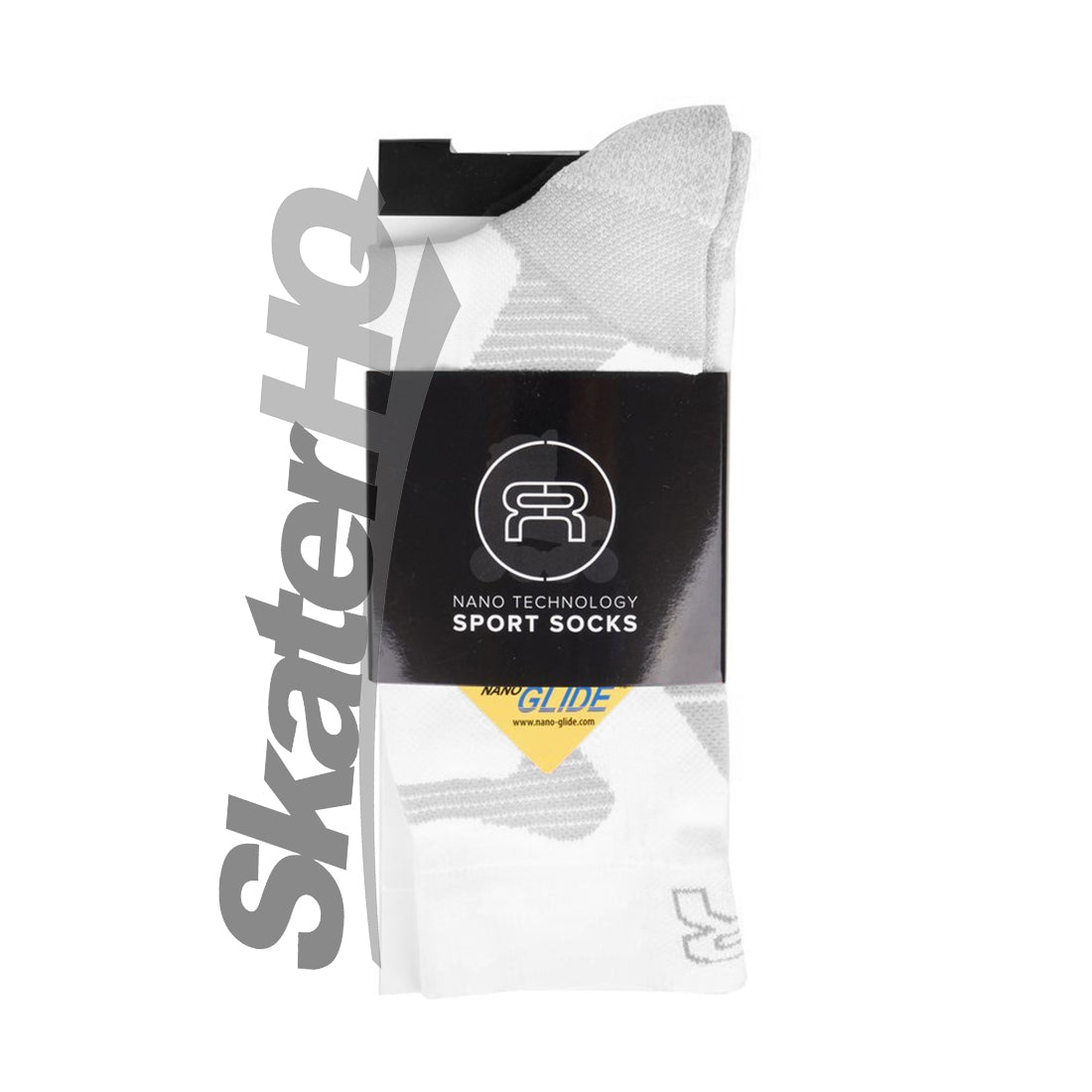 FR Nano Sport Socks White - XL - EU45-47 Apparel Socks