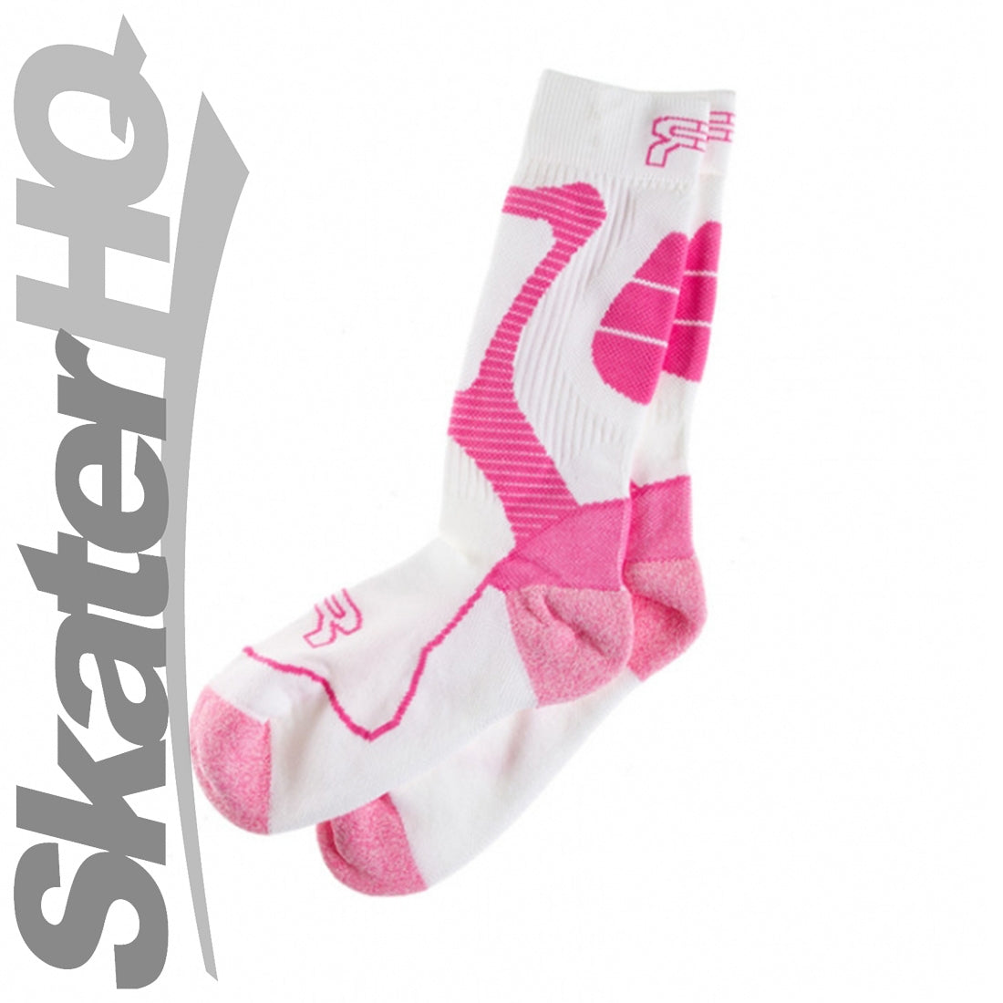 FR Nano Sport Socks Pink/White - Large - EU42-44 Apparel Socks