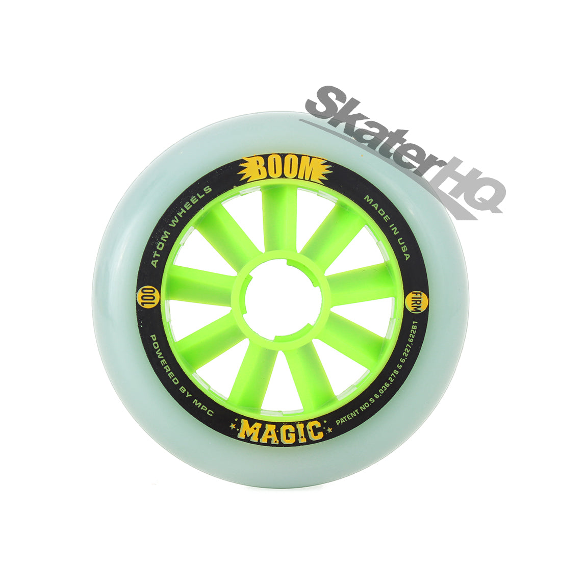 Atom Boom Magic 100mm Firm - SINGLE Inline Rec Wheels