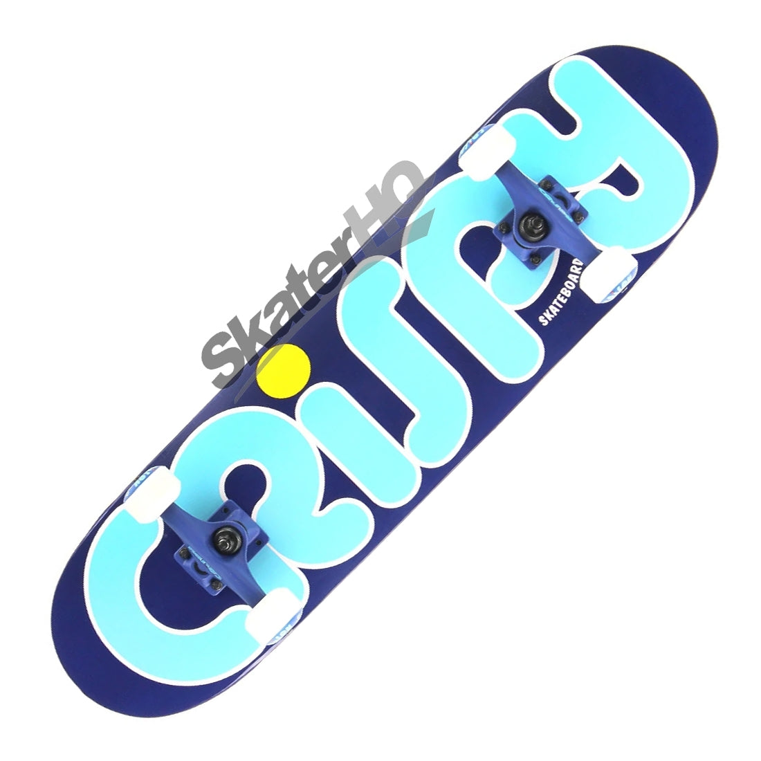 Crispy Rookie 7.75 Complete - Ocean Blue Skateboard Completes Modern Street